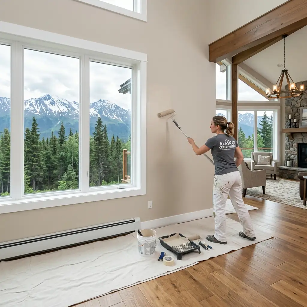 Drywall finishing and interior painting across Anchorage neighborhoods