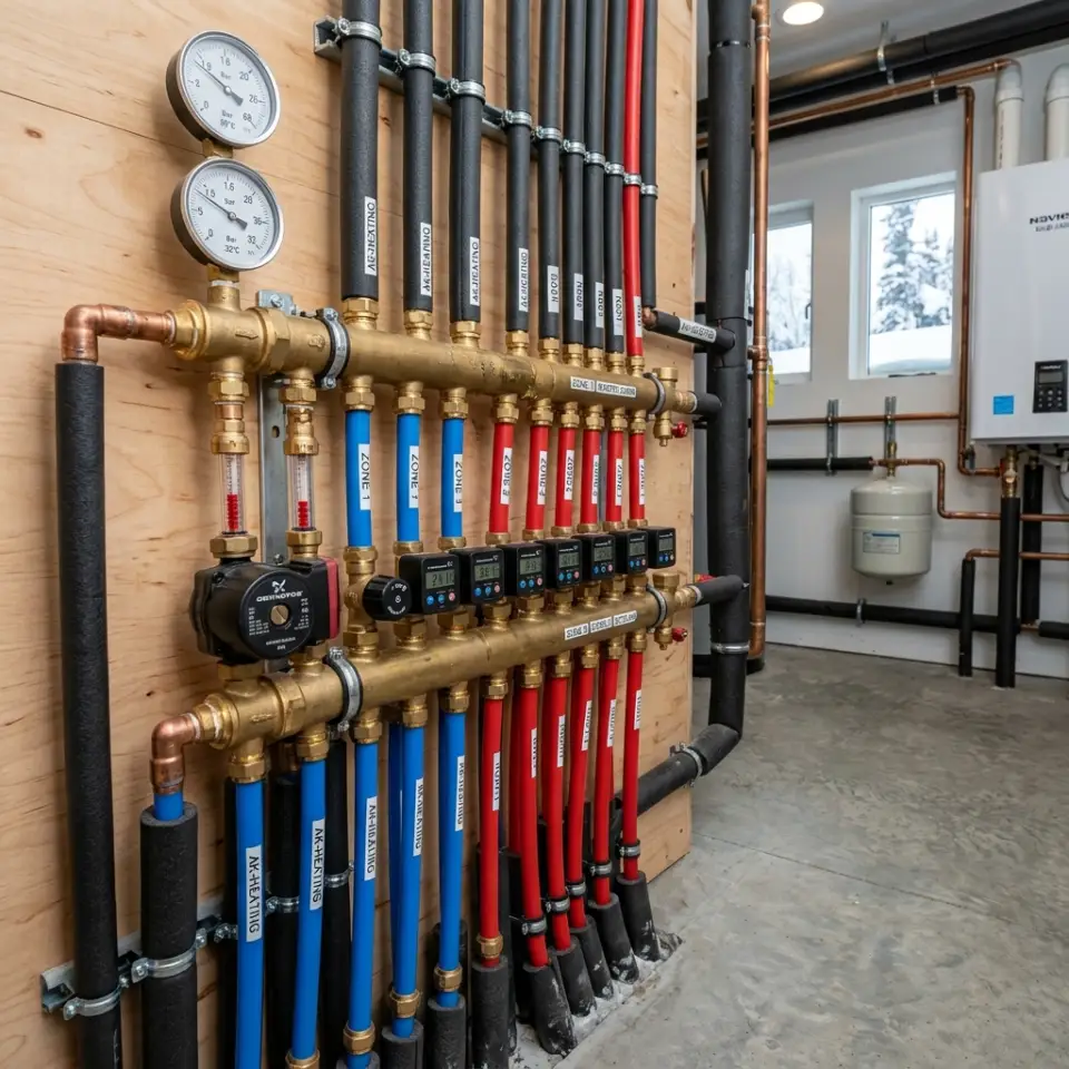 Multi-Zone Hydronic Manifold & Circulator Service in Chugiak, Alaska