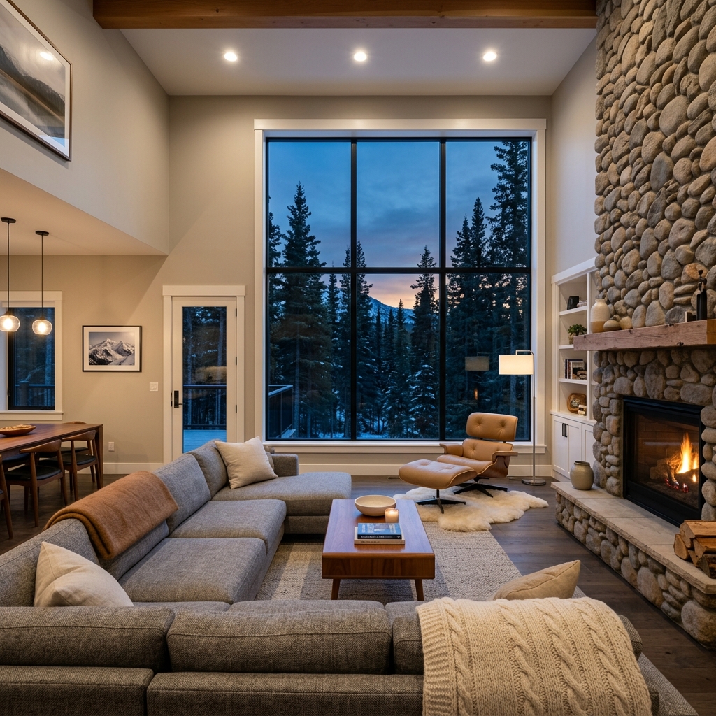 Finished Living Room Renovation